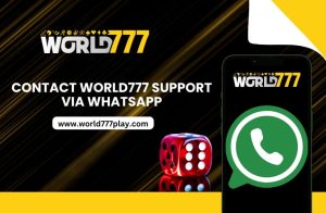 World777 WhatsApp Support